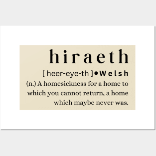 Hiraeth Posters and Art